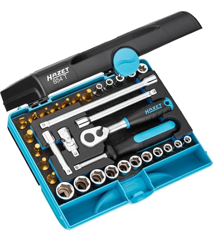HAZET Schraubendreher-Steckschlüsseleinsatz-Satz, TORX 163-587/35